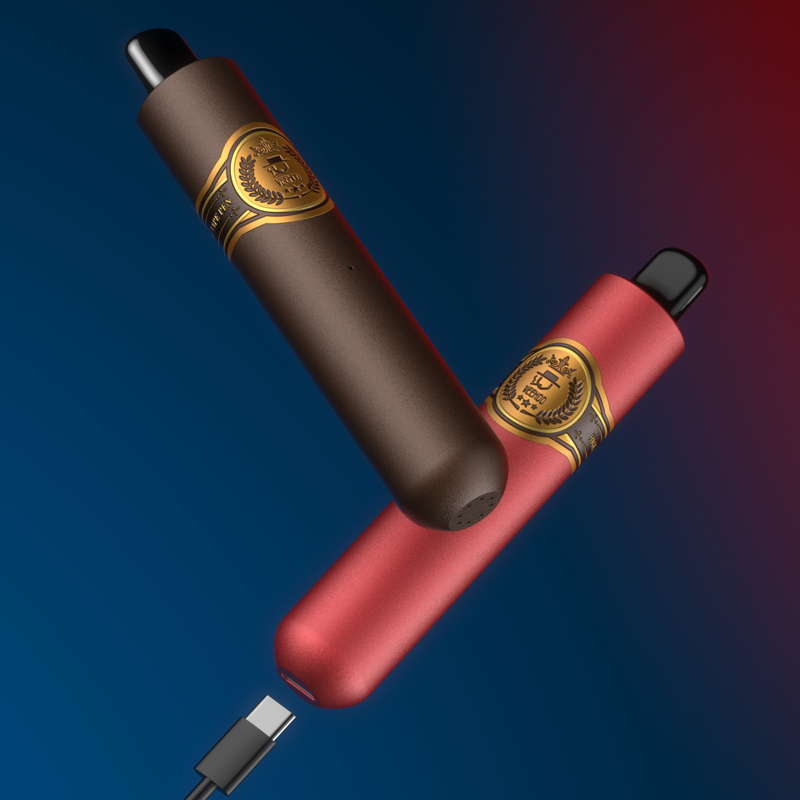 D6 Plus 3000 Puffs Cigar Stick Rechargeable Electronic Cigarette in veehoo vape