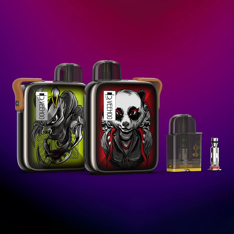 T8 Can be filled with oil - the atomizing core can be replaced - vape