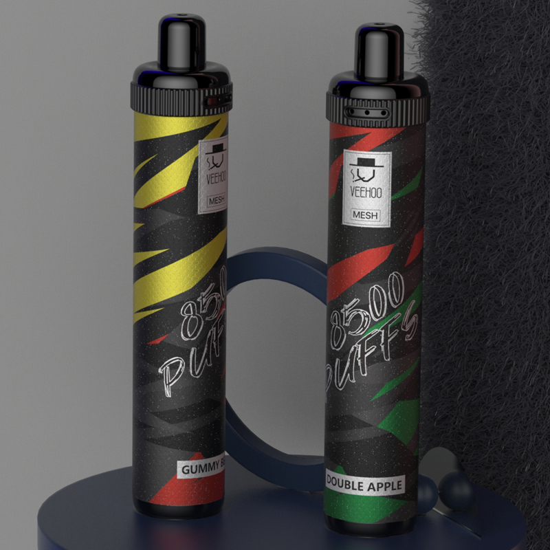 A16 Pro The knob adjusts the size of the smoke,8500 Puffs in veehoo vape